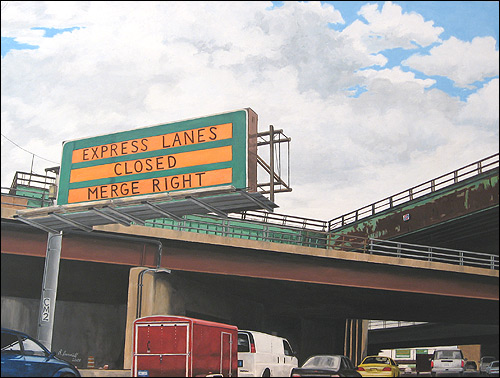 Express Lanes Closed